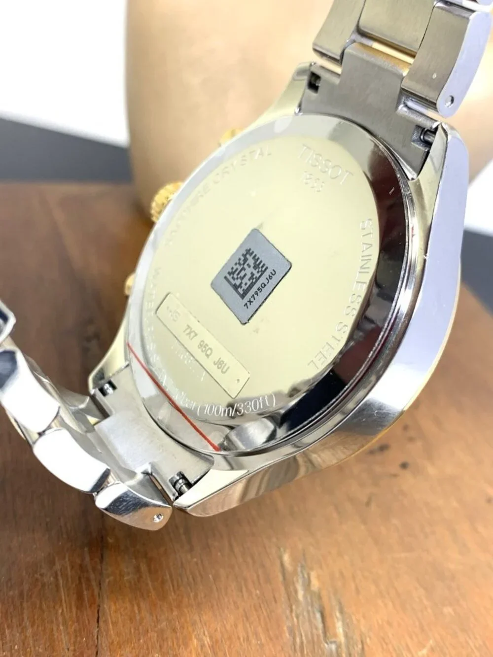 Tissot Men's Watch Chrono XL Swiss Quartz Chronograph Two Tone T1166172202100